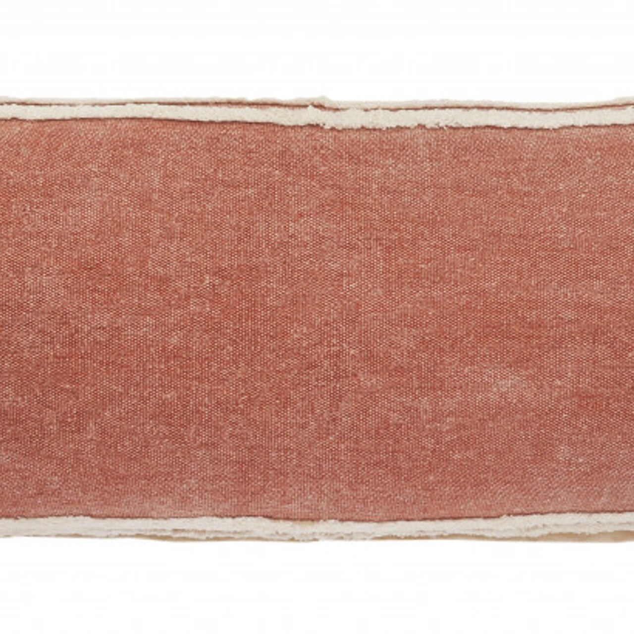 Edge Collections - 14" x 36" - Orange - Decorative Striped Pillow for Home Accent - 1 Piece